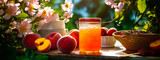 Fototapeta Paryż - Homemade jam in a jar. Selective focus.