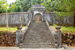 Wall Citadel And Entrance Gate Of The Tomb Of Thieu Tri Emperor In Hue, Vietnam. Tomb Of Thieu Tri Emperor Is One Of The Famous Royal Tombs Of The Nguyen Dynasty.