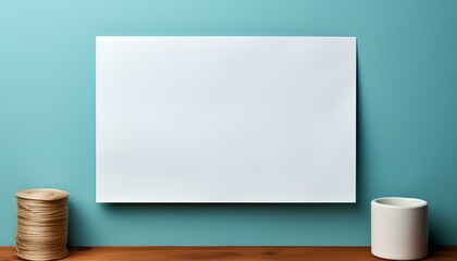 blank notebook with pen