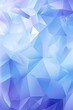 Vector abstract periwinkle, triangles background