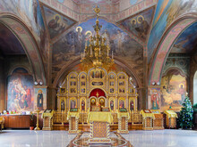 The Church Of St. Nicholas The Wonderworker, In The Village Of Arkhipo-Osipovka, Krasnodar Territory. Russia, 04.01.2024