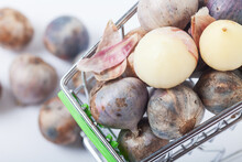 Thailand Organic Garlic Tone Healthy Food Ingredient Rustic