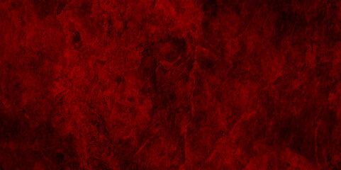 Fototapeta wall vintage surface live dark black red grunge stone wall texture, scratches and scary concrete wall texture, red scratched grunge old paper texture background, red granite. red granite background.