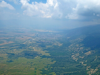 Poster - Aerial view of Central Bulgaria