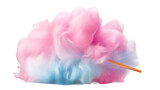 Fototapeta  - Cotton candy PNG, Sweet treat image, Fluffy confection graphic, Sugary delight illustration, Transparent background cotton candy, Carnival snack icon, Colorful spun sugar, Sweets and desserts file