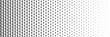 horizontal black halftone of pound sterling currency sign design for pattern and background.