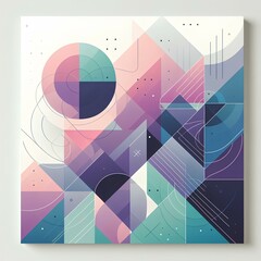 set of abstract geometric shapes