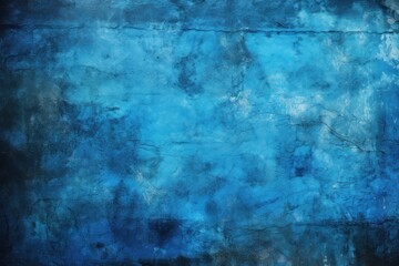  Textured electric blue grunge background