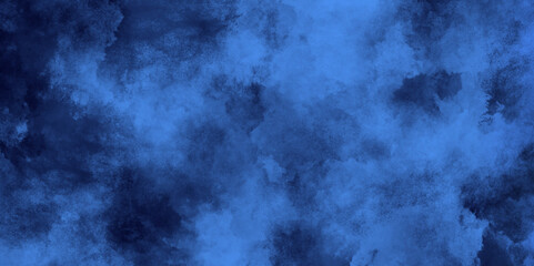 Wall Mural - paint spatter and old grainy distressed blue grunge texture, beautiful and soft cloudy light blue cl