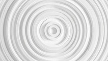 Concentric Random Rotated White Ring Or Circle Segments Cut Out Background Wallpaper Banner Flat Lay Top View From Above