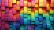 © Ирина Рычко - rainbow wooden blocks background
