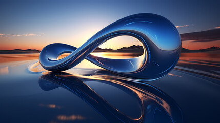Digital technology abstract graphics poster web page PPT background, abstract background