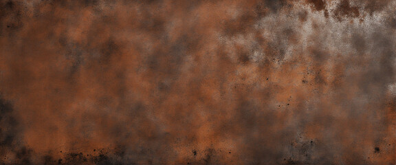 Weathered metal and stone background banner panorama