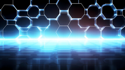 Digital technology abstract graphics poster web page PPT background, abstract background