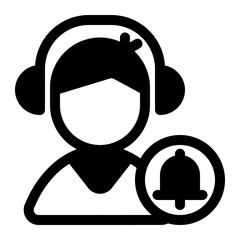 Sticker - customer support icon