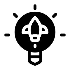 Sticker - innovation icon