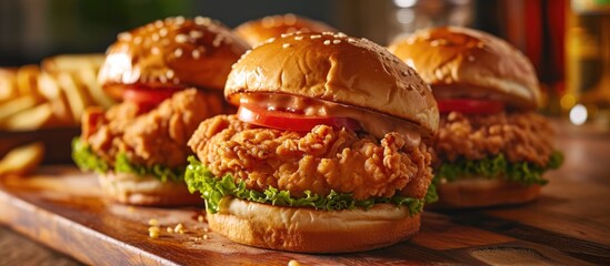 Chicken sandwiches