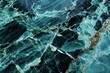 Sea green marble with dark patterns.