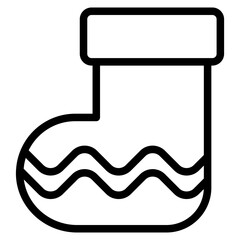 Sticker - sock icon