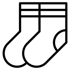 Sticker - sock icon