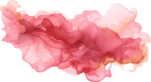 Watercolor Pink Gold Background