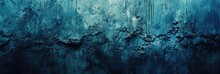 Background Grunge Texture In The Color Classic Blue Created With Generative AI Technology