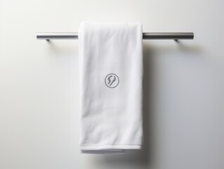 Functional Gym Towel Mockup for Fitness and Sports - AI Generated