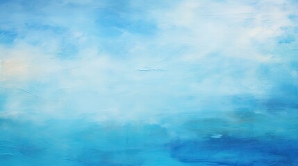 Wall Mural - abstract painting texture blue background