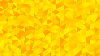 Wall Mural - Vector Abstract Orange, Triangles Background. Yellow Polygonal Mosaic Background, Low Poly Style, Vector illustration, Business Design Templates