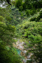 Canvas Print - Hualien Taroko Shakadang hiking trail