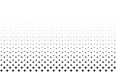 Wall Mural - black and white fading geometric abstract background