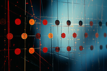 Aufkleber - Abstract representation of a mathematical equation, suitable for diverse mathematical topics.