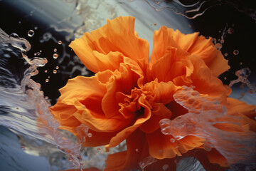 Poster - A cascading abstract bloom, visually stunning yet conveying the inherent danger of its toxicity.
