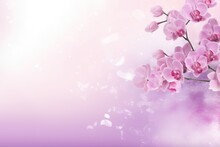 Light Orchid Faded Texture Background Banner Design