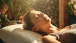 © yanadjan - woman in a spa salon. Selective focus.