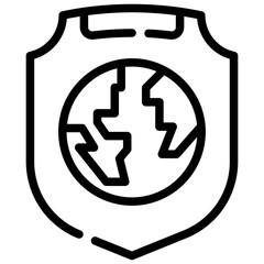 Sticker - Shield Icon