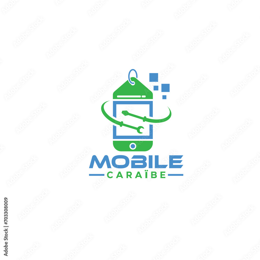 Стоковое векторное изображение «Mobile Logo, Smartphone Logo, Cellular ...