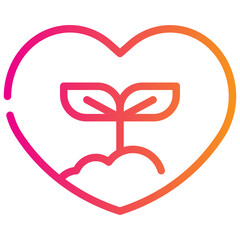 Poster - Ecology Love Icon