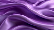 Texture détaillée de drap de soie ondulé violet. Fond satin soyeux et doux.