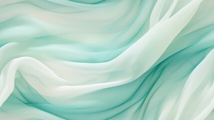 Wall Mural -  a blue and white wavy background with a light green background and a light blue background with a light blue stripe at the top of the bottom of the image.