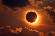 Solar Eclipse, Rare Celestial Event Where The Moon Covers The Sun