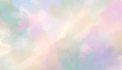 Poster - pastel symphony abstract wallpaper in soft tones generated ai