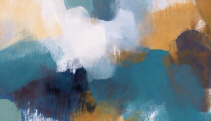 Poster - hand painted abstract art versatile artistic background for creative design projects posters banners cards websites books magazines prints wallpapers raster image