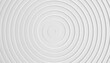 inset white concentric rings or circles background wallpaper banner flat lay top view from above with copy space