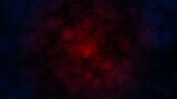 Fototapeta  - Red glowing mass of matter on dark blue background