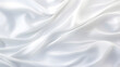 White glossy silk fabric baclground