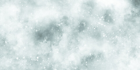Wall Mural - blue watercolor painting on winter seasonal morning texture, sunshine or sparkling lights and glitte