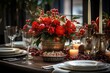 © Sidewaypics - Festive Table Settings - Generative AI