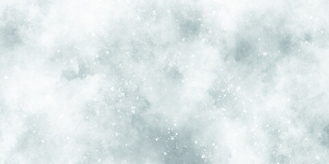 Wall Mural - blue watercolor painting on winter seasonal morning texture, sunshine or sparkling lights and glitte