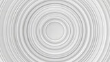 Fototapeta Do przedpokoju - many concentric random offset white rings or circles background wallpaper banner flat lay top view from above